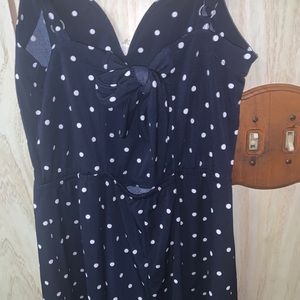 Aeropostale polka dot romper